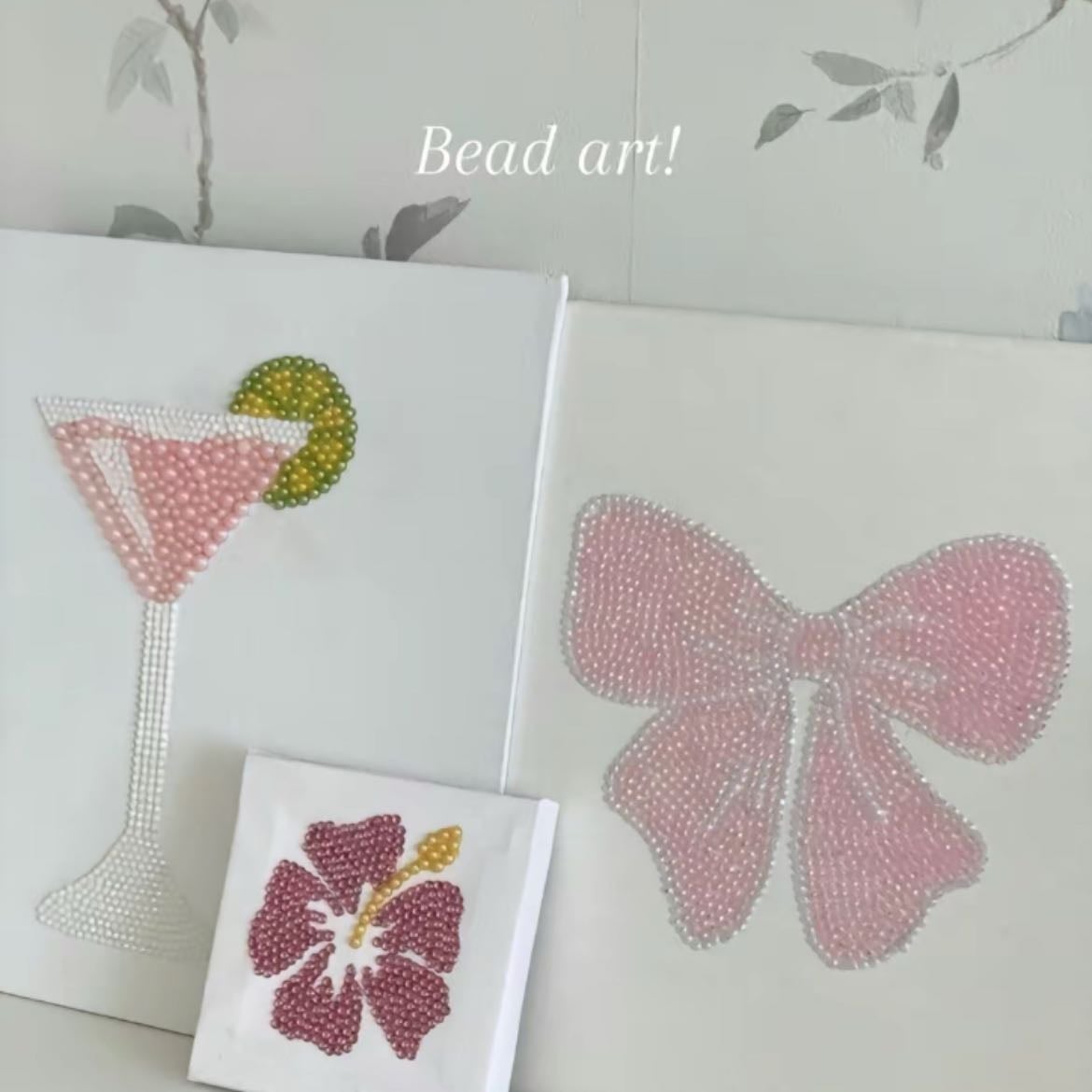 Bead/gem art