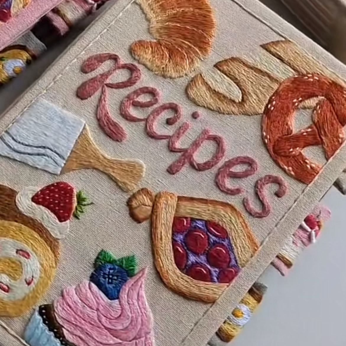 Make a recipe book for baking