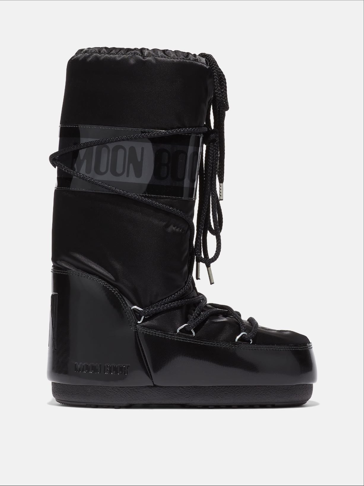 Moon boots hautes full black - 165€