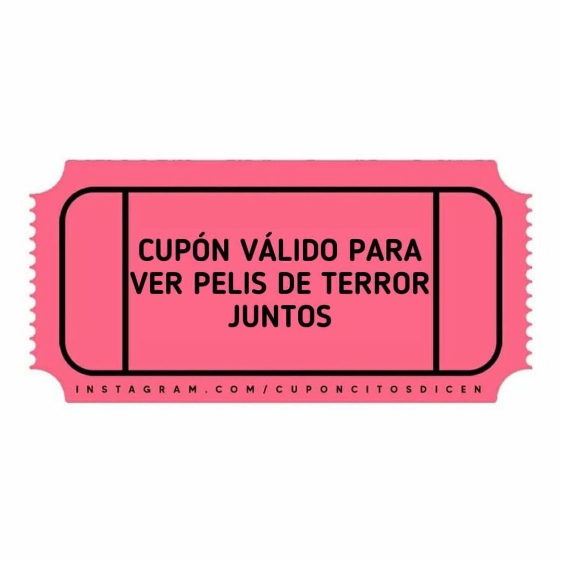 Cupón - Esto salva mucho para regalar momentos con las personas, puede ser un cupón para algo material o una salida, depende de cada uno…