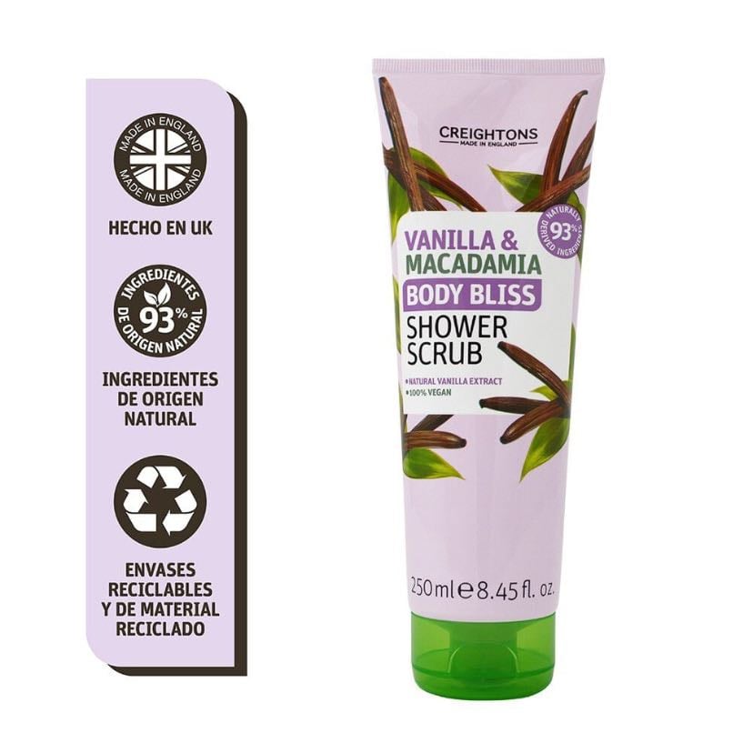 Exfoliante de Vainilla & Macadamia - CREIGHTONS
