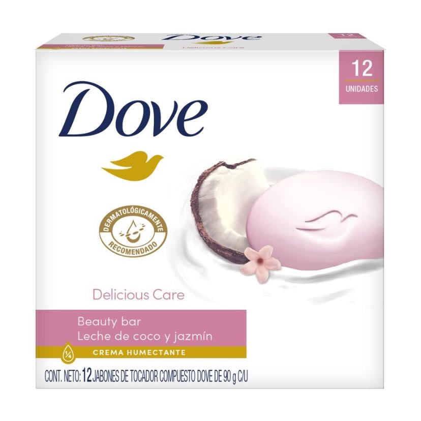 Jabón en barra - Leche de Coco & Jazmín - DOVE