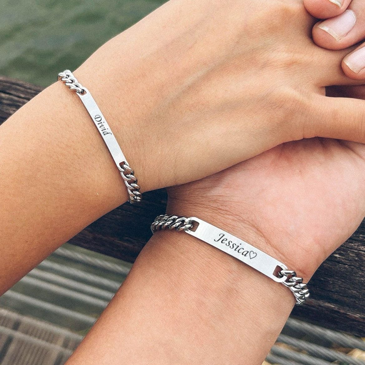 Matching bracelets