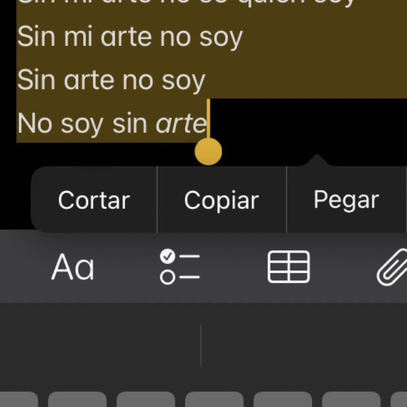 No soy sin arte - ¿Quien soy?, si no víctima del arte