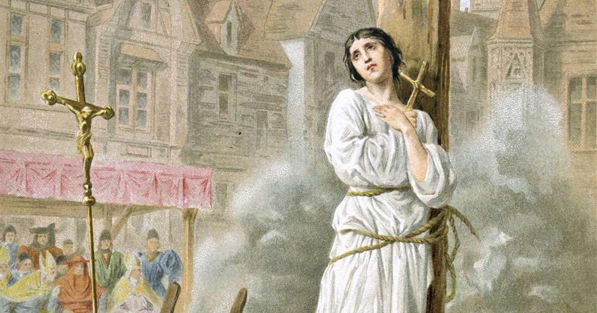 La muerte en la hoguera de Juana de Arco - Historia National Geographic