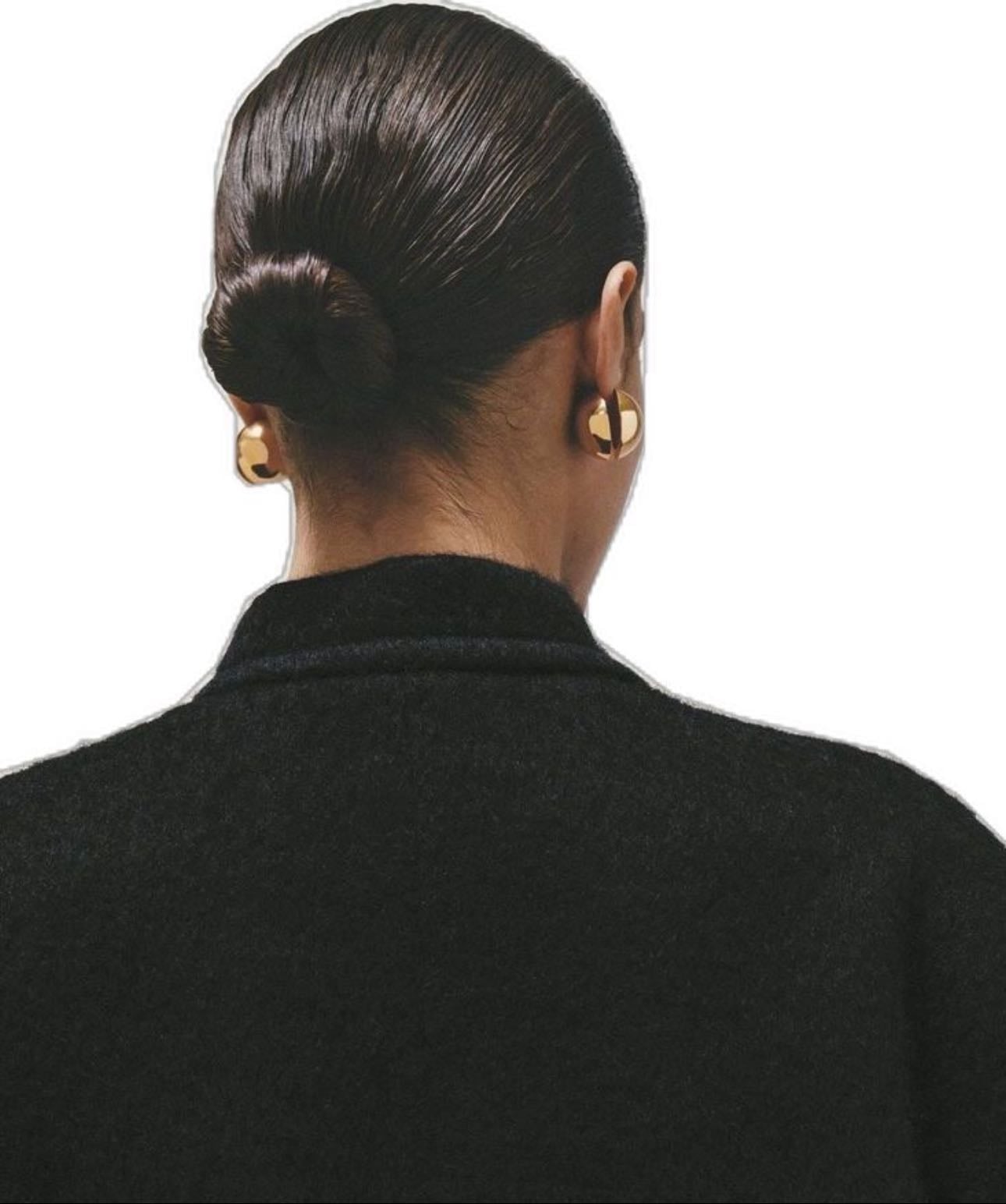low bun