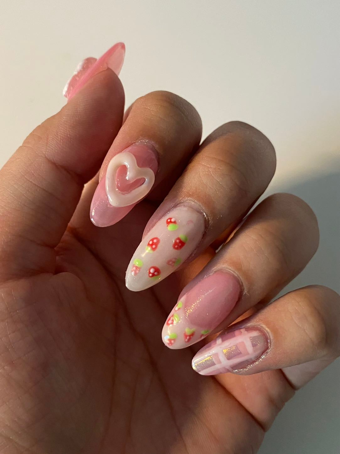 Pastel strawberry