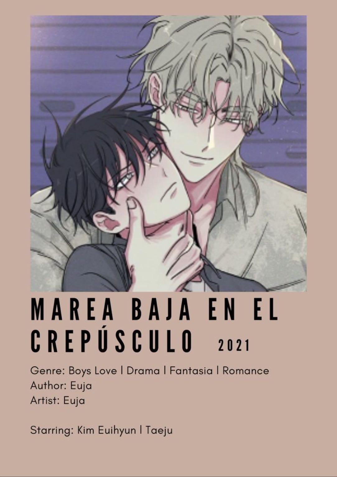 Marea baja en el Crespusculo - 2021