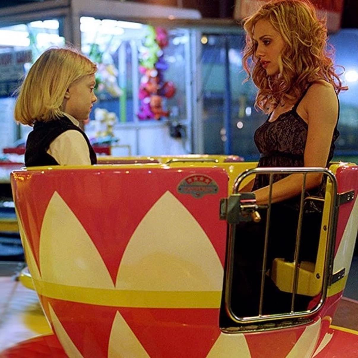 the teacup ride scene and the fight + hug after - uptown girls (2003)