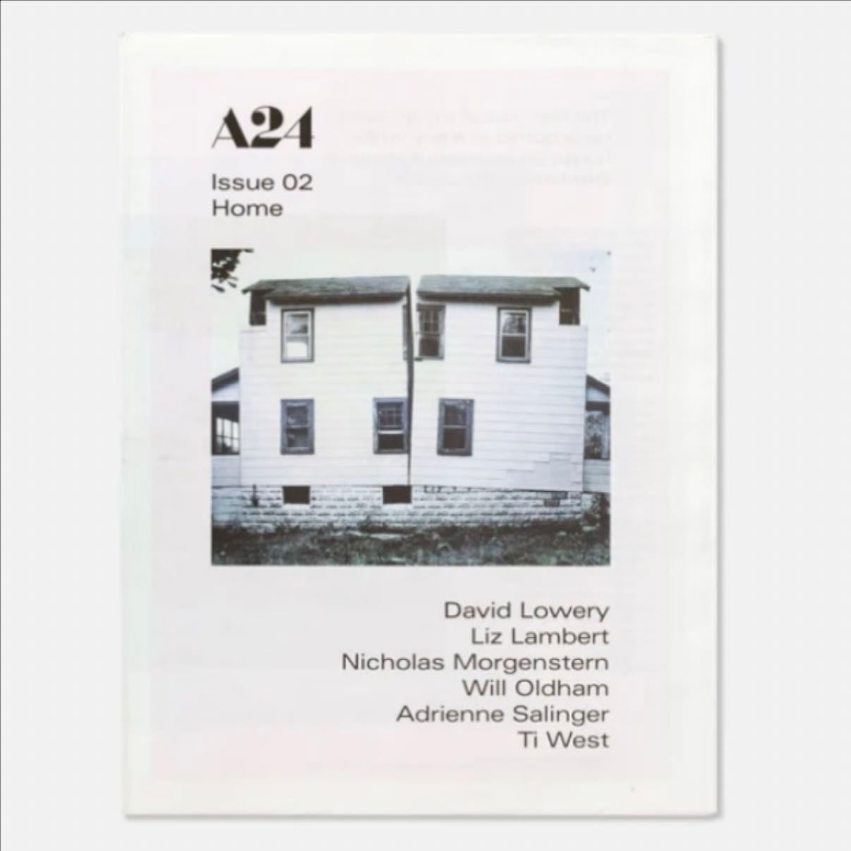 Home Zine by David Lowery
