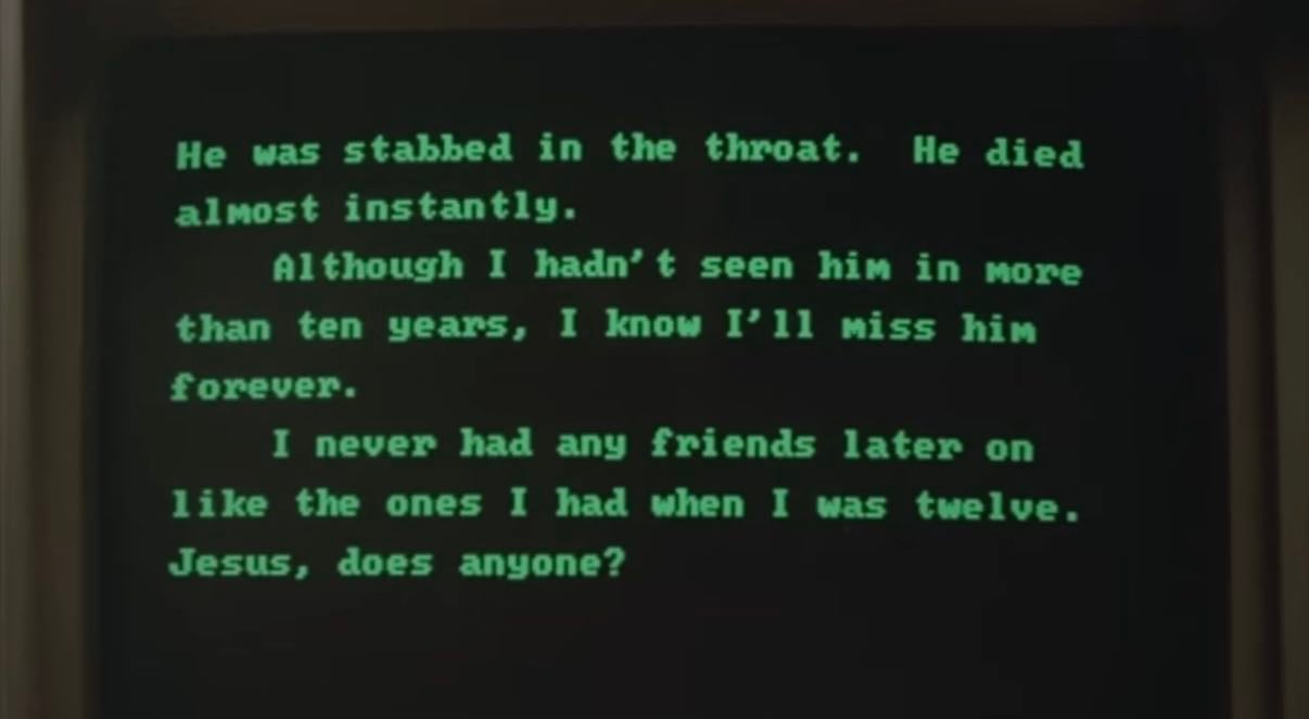 the ending of stand by me (1986)