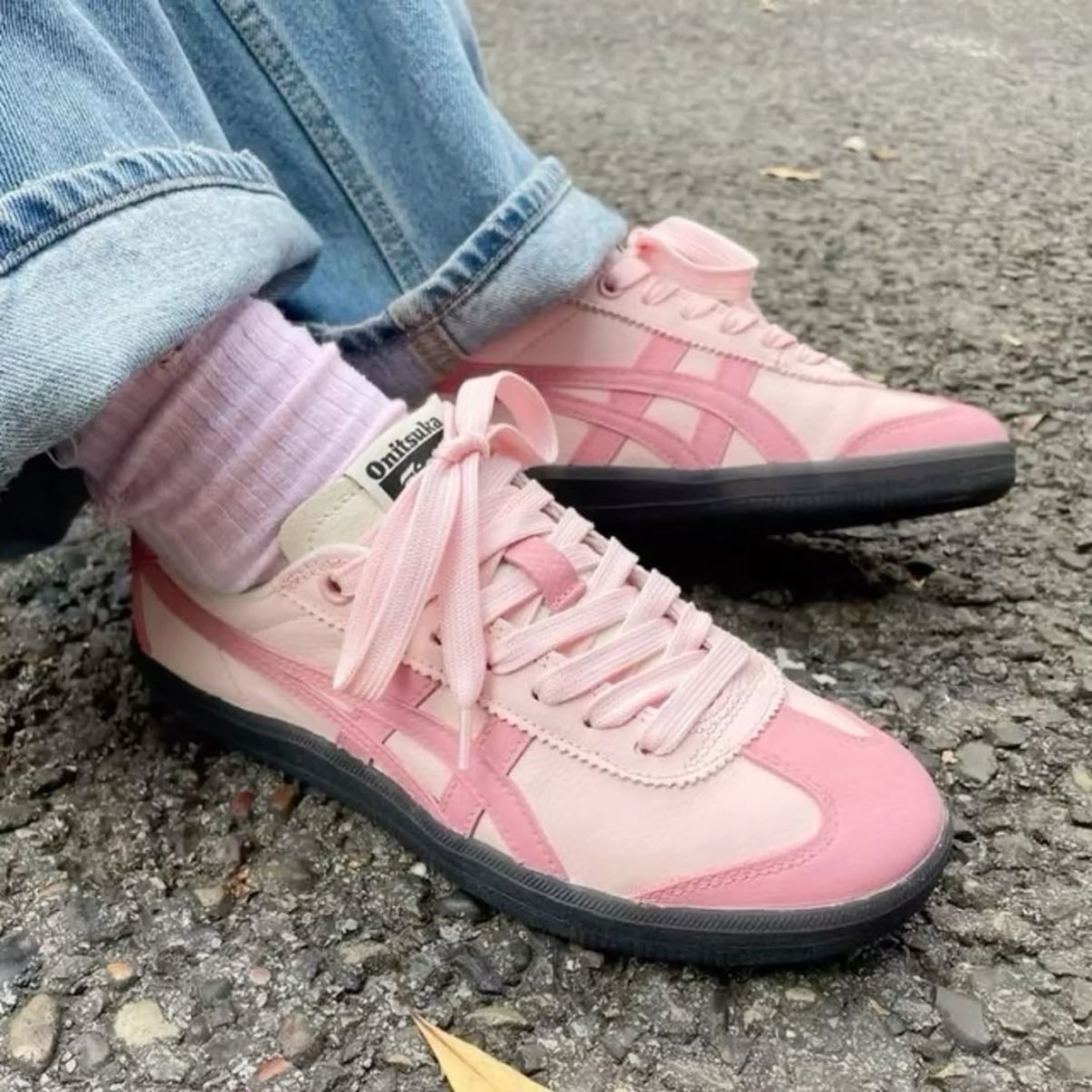 pink onitsuka tiger