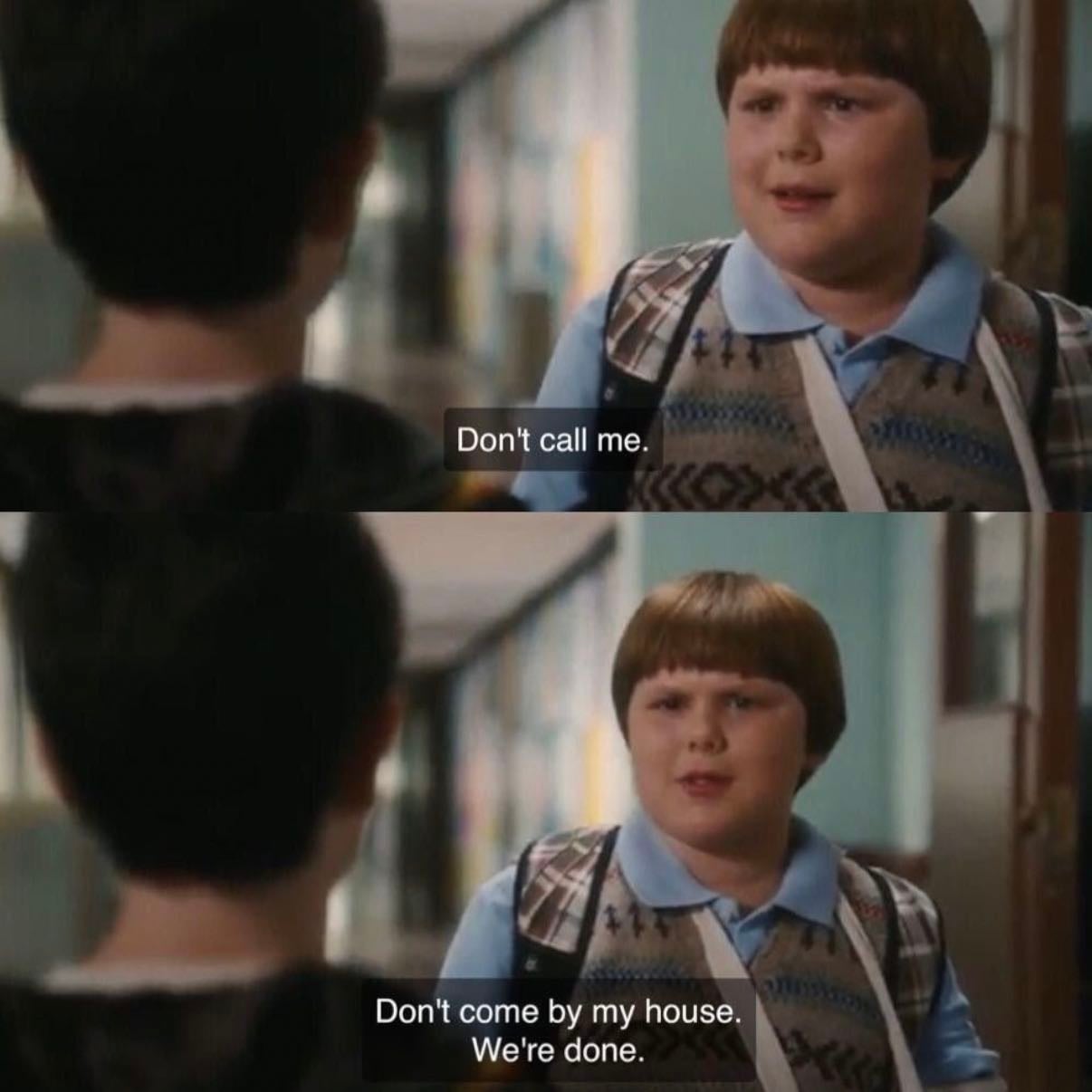 greg and rowley fight scene