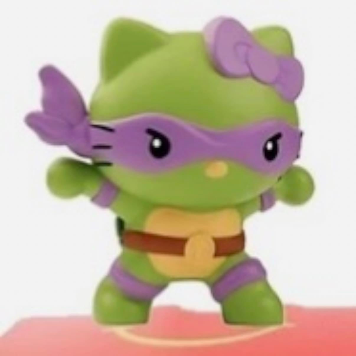 hello kitty x donatello - teenage mutant ninja turtles x hello kitty and friends mcdonald’s happy meal toy