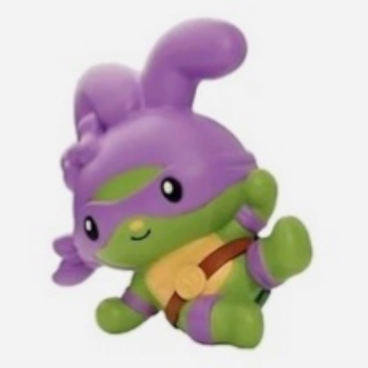 my melody x donatello - teenage mutant ninja turtles x hello kitty and friends mcdonald’s happy meal toy