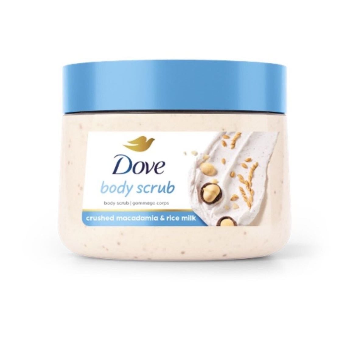 Exfoliante - Exfoliante Corporal Dove Exfoliating Body Polish Crushed Macadamia & Rice Milk