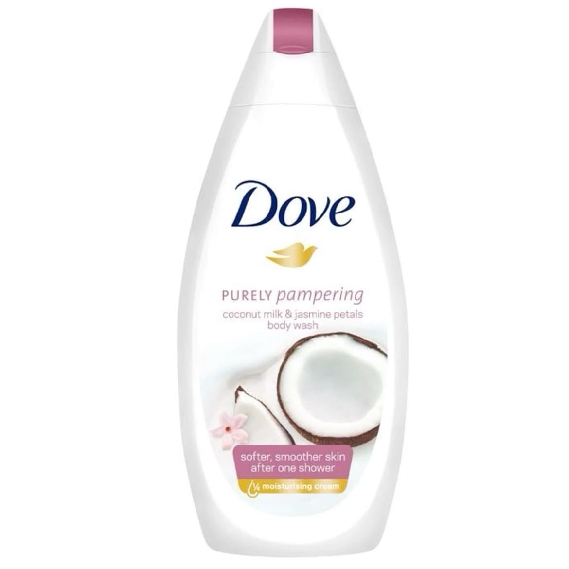 Jabón corporal líquido - Dove Purely Pampering Coconut Milk with Jasmine petals
