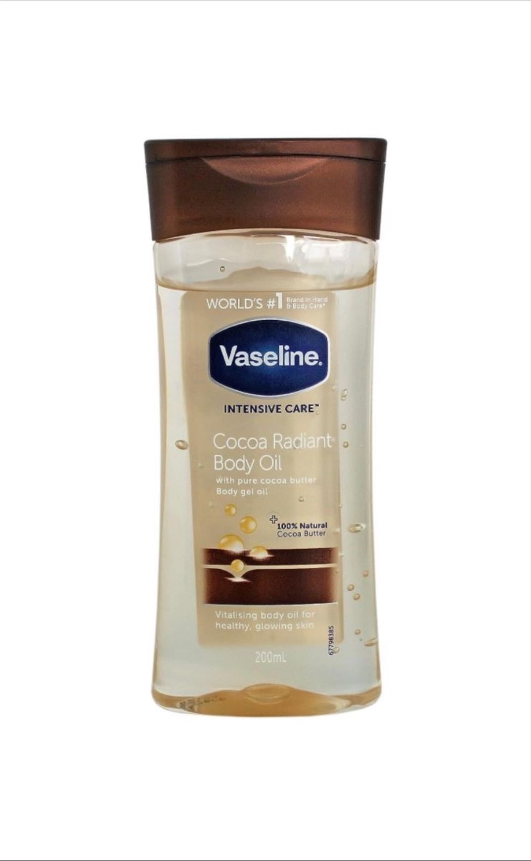 Oil - Vaseline Cocoa Radiant Body Oil
