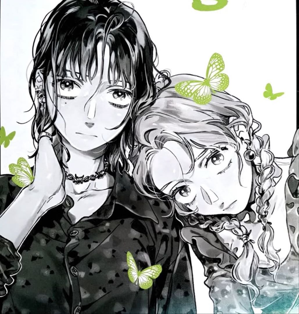 aya x mitsuki - green yuri