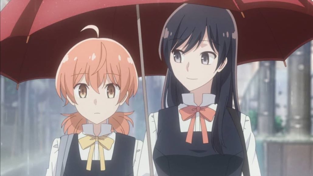 touko x yuu - bloom into you