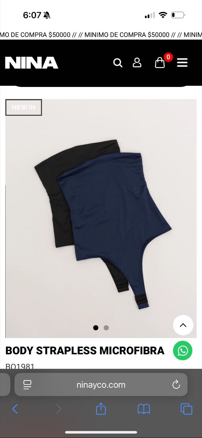 Body strapless