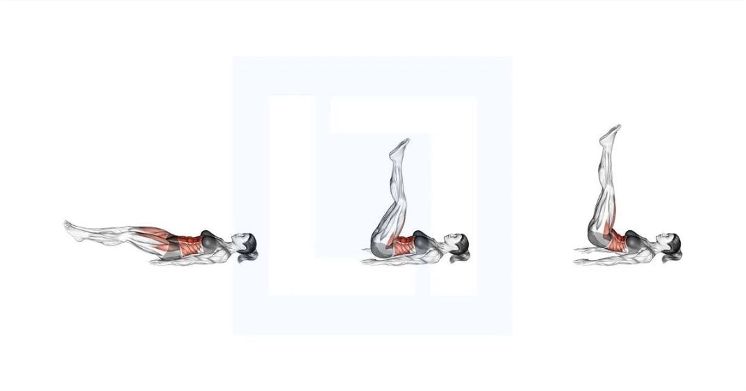 4/15 - Elevaciones de piernas