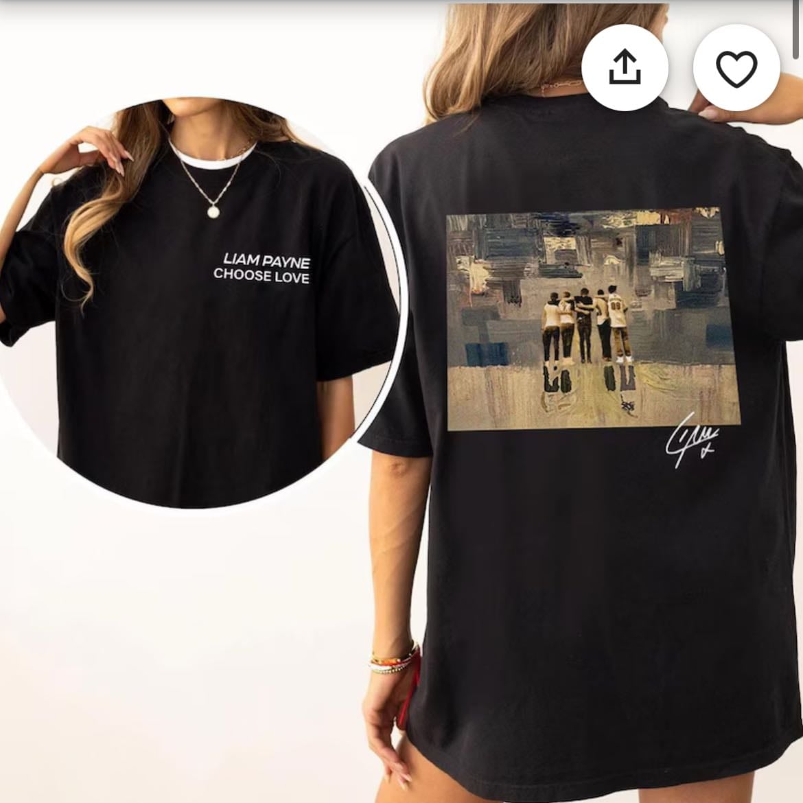 Liam Payne choose love t-shirt💖 - $25.49 from- ETSY