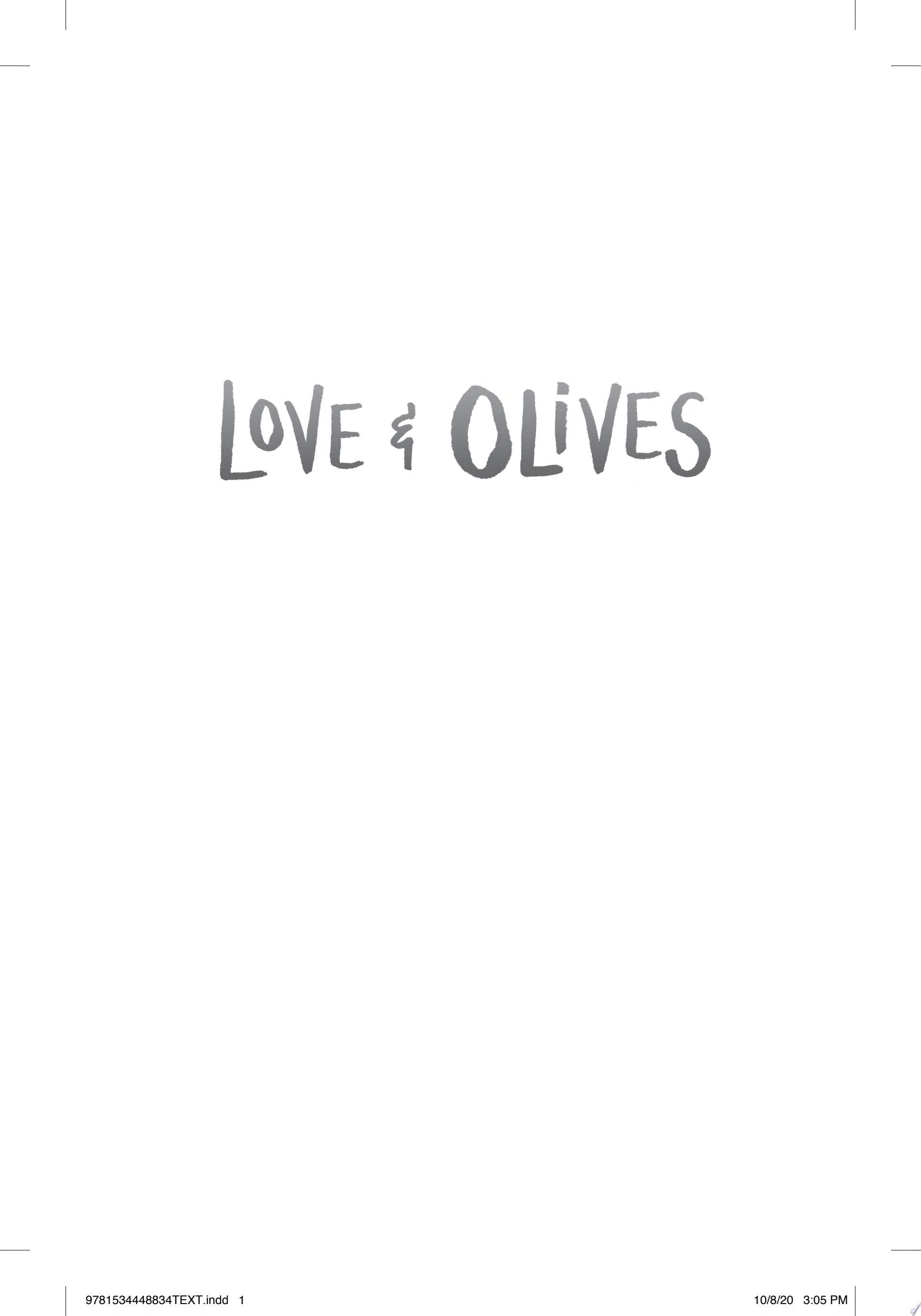 Love & Olives - Jenna Evans Welch · 2020