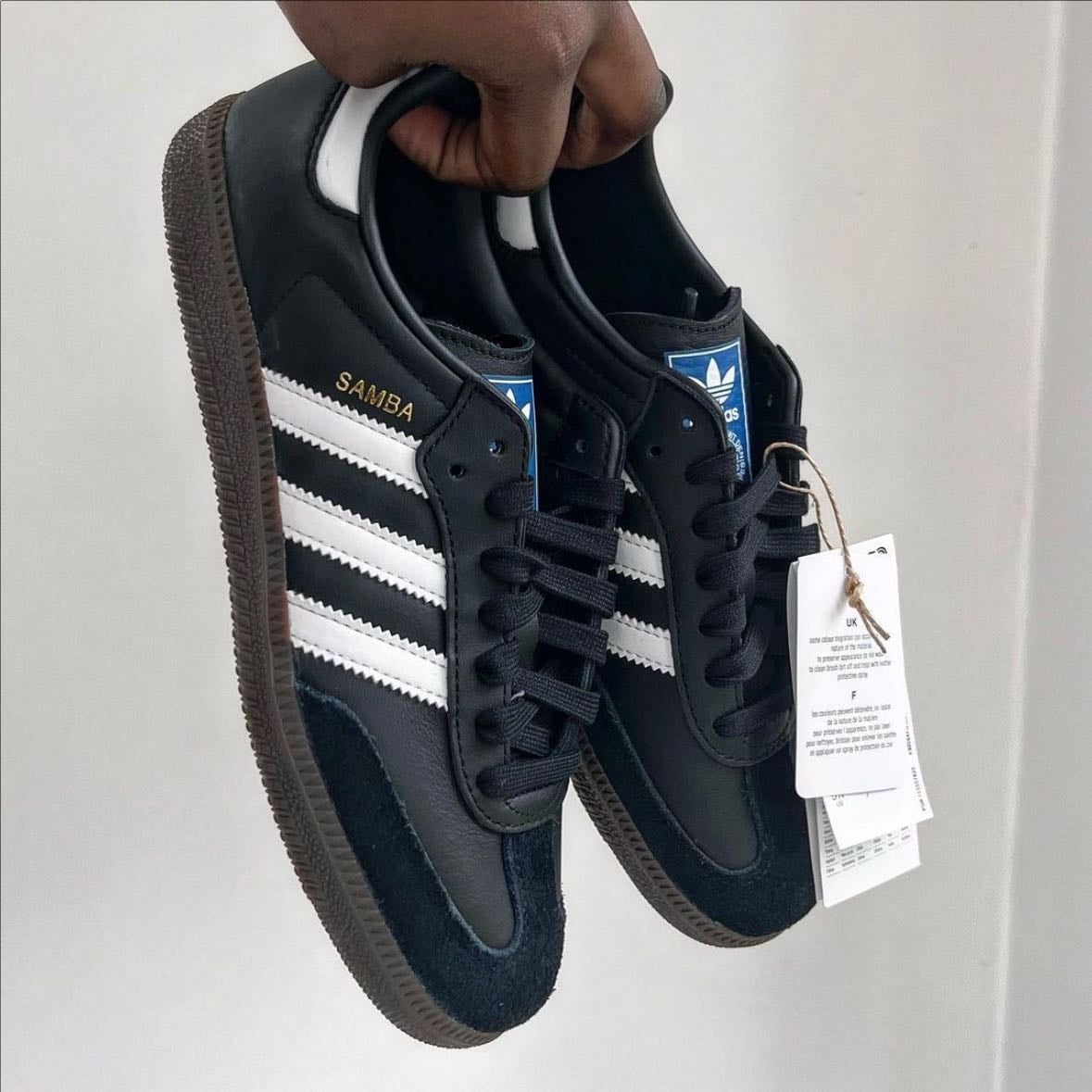 adidas samba - in black