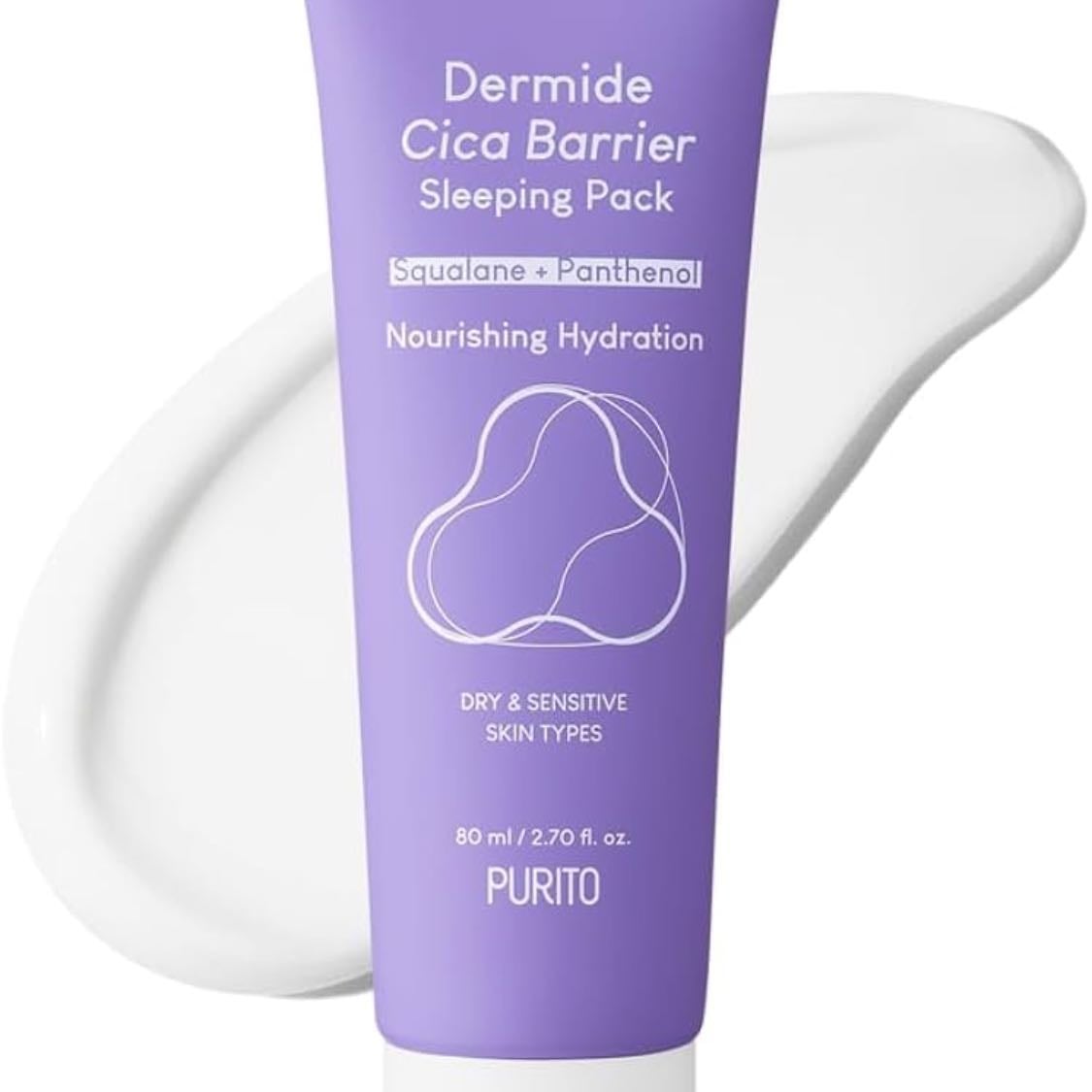 Dermite Cica Barrier sleeping pack - Purito