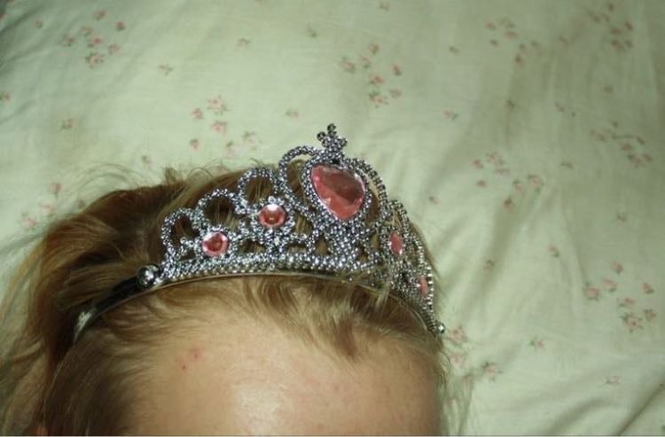 Dressing up like a princess - The little shoes and shiny tiaras