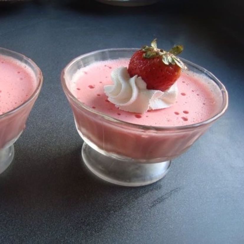 Mouse de frutilla - 40kcal por porción