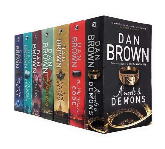 Robert Langdon Series Collection 7 Books Set By Dan Brown (Angels And Demons, The Da Vinci Code, The Lost Symbol, Inferno, Origin, Digital Fortress, Deception Point) - Dan Brown · 2018
