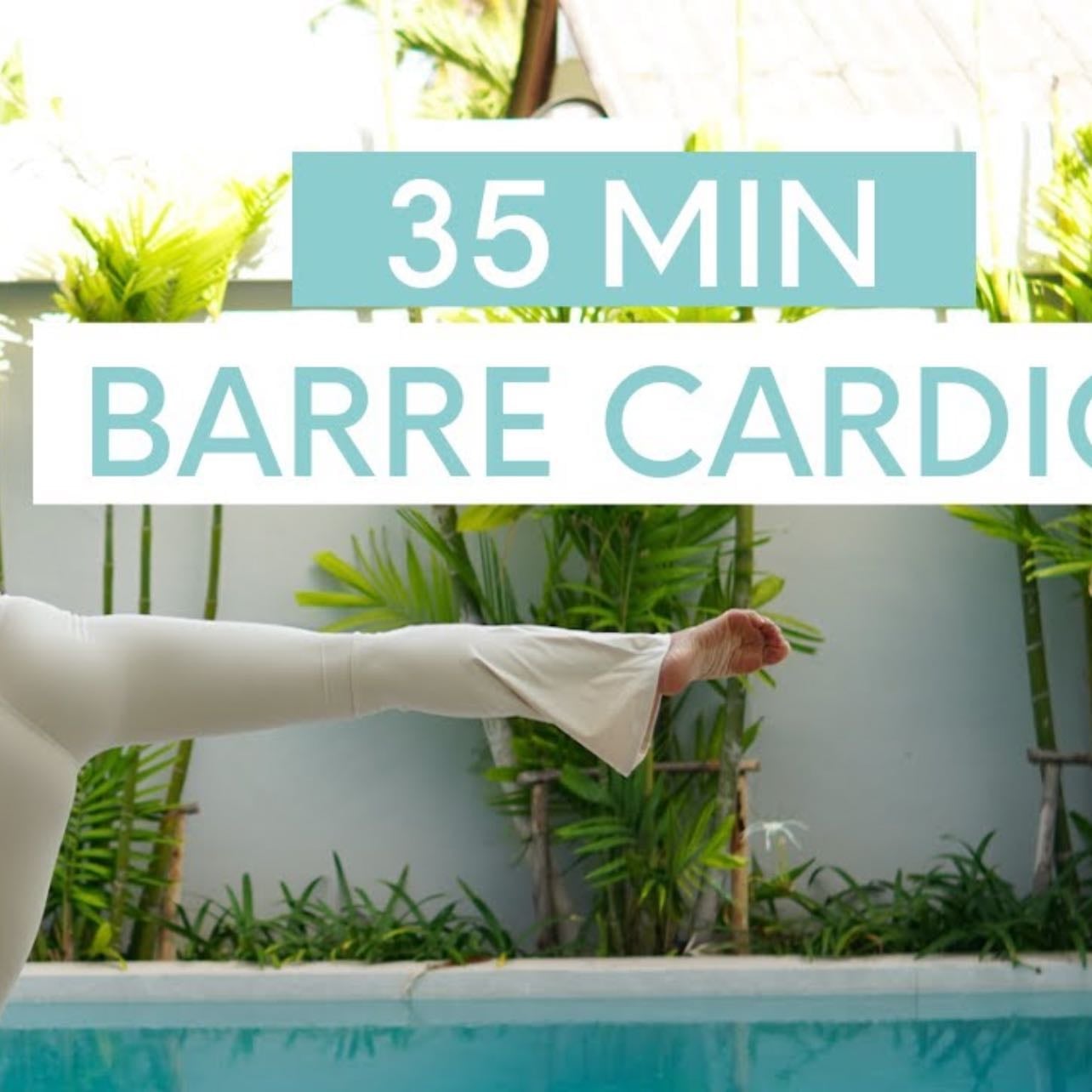 35 min barre cardio