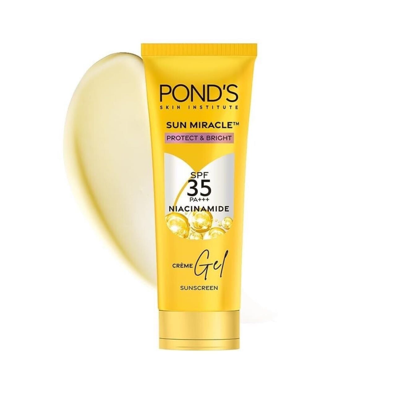 sunscreen - pond's - uv miracle