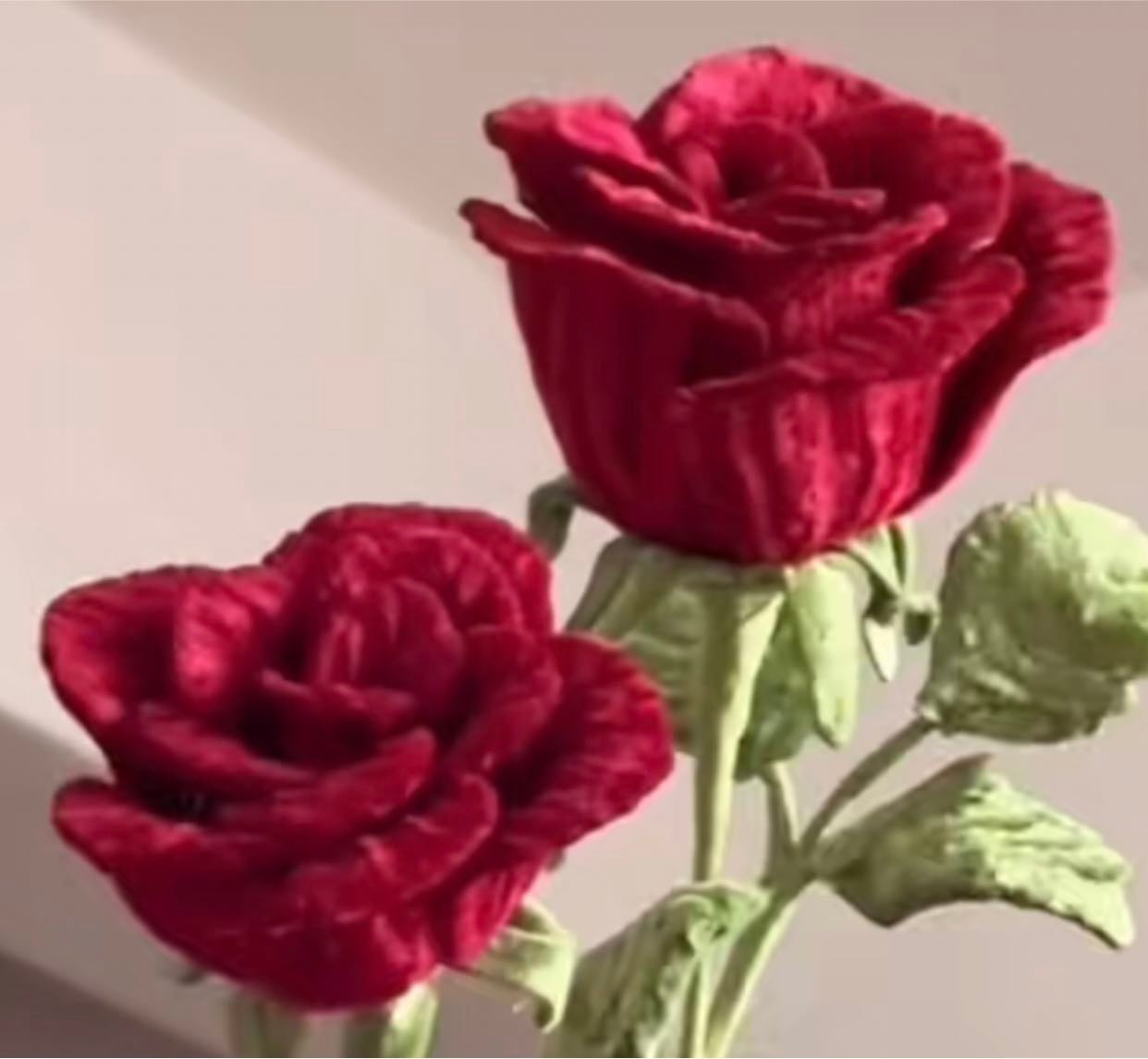 rosa planchada - Estilo 3
