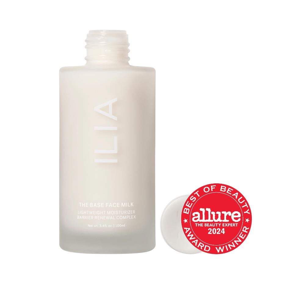 Ilia Face Milk - The Base Face Milk Essence & Lightweight Moisturizer with Hyaluronic Acid