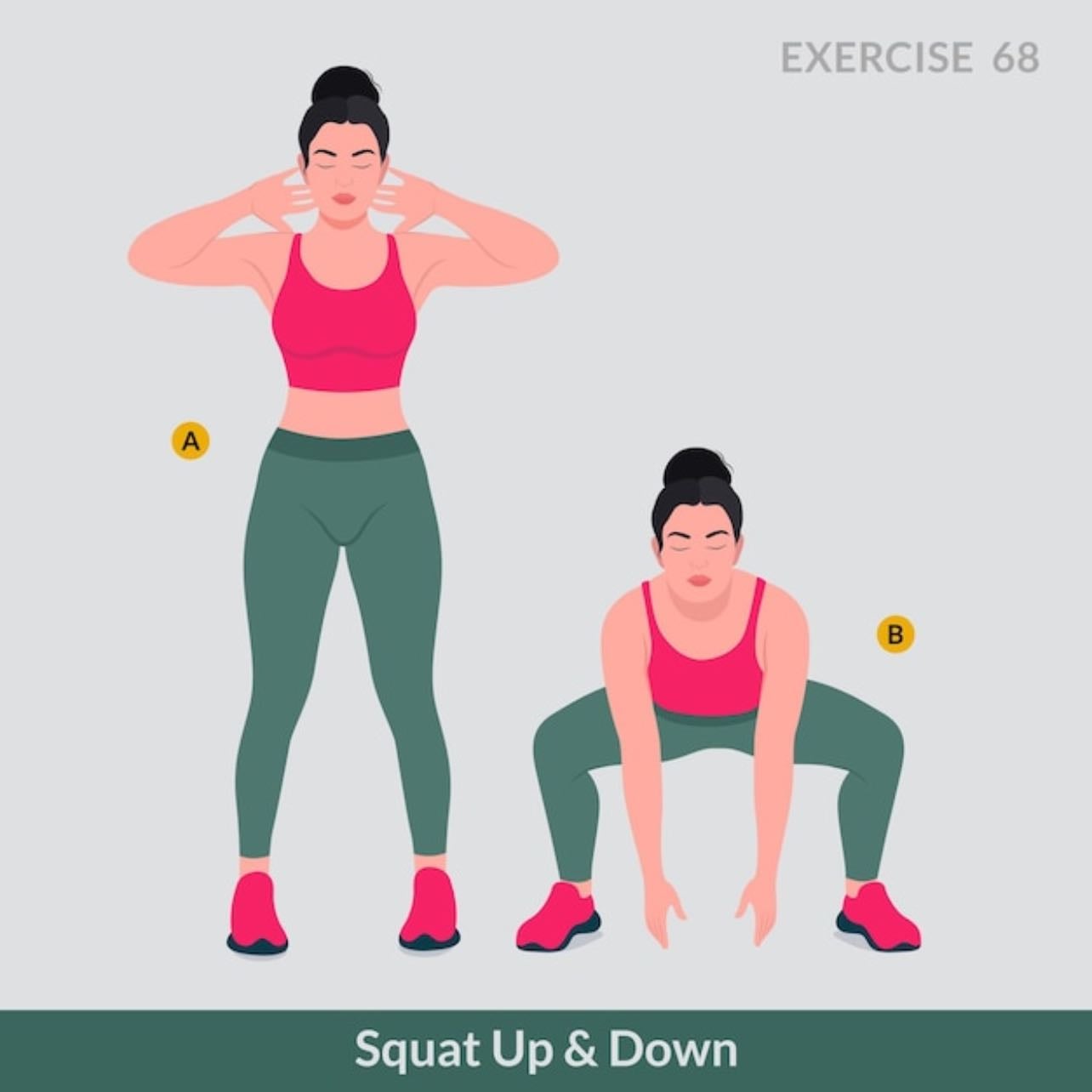 Down up - 20 repeticiones