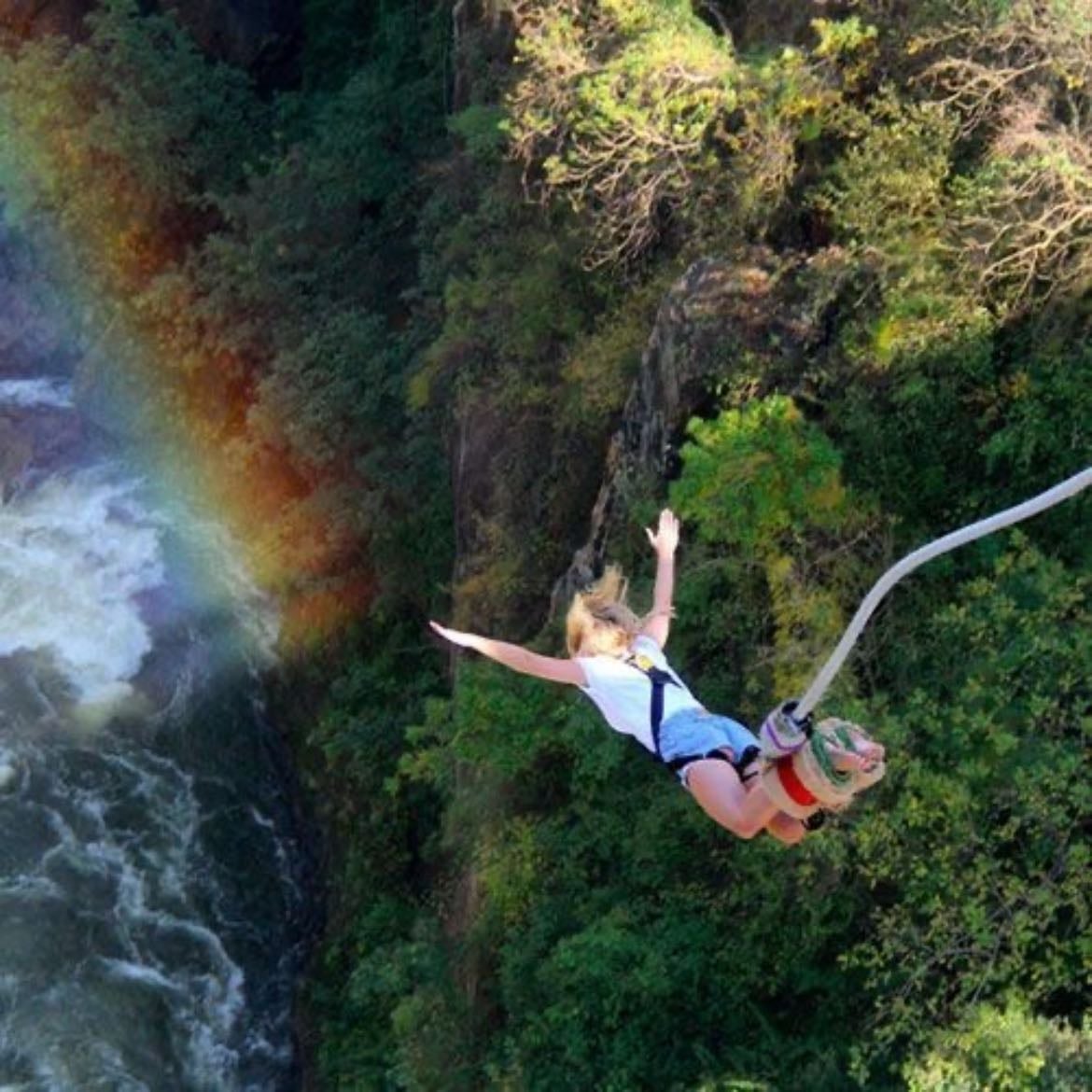 go bungee jumping‼️