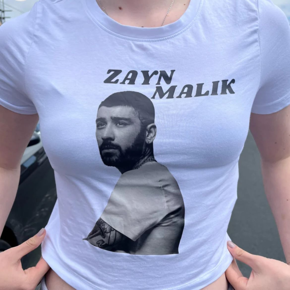 zayn cropped shirt❣️