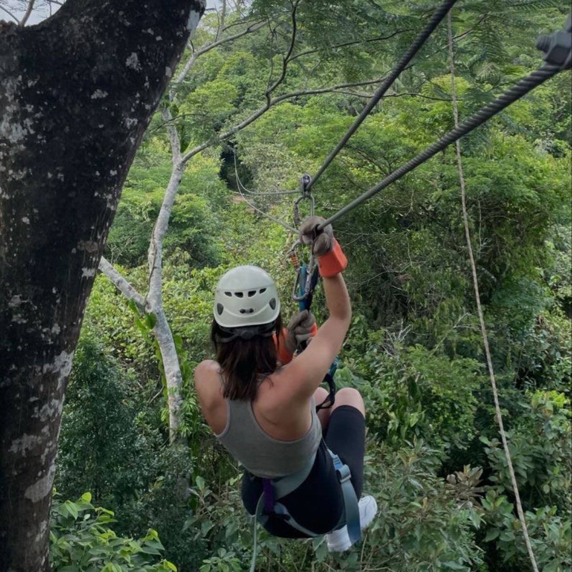 zip lining‼️