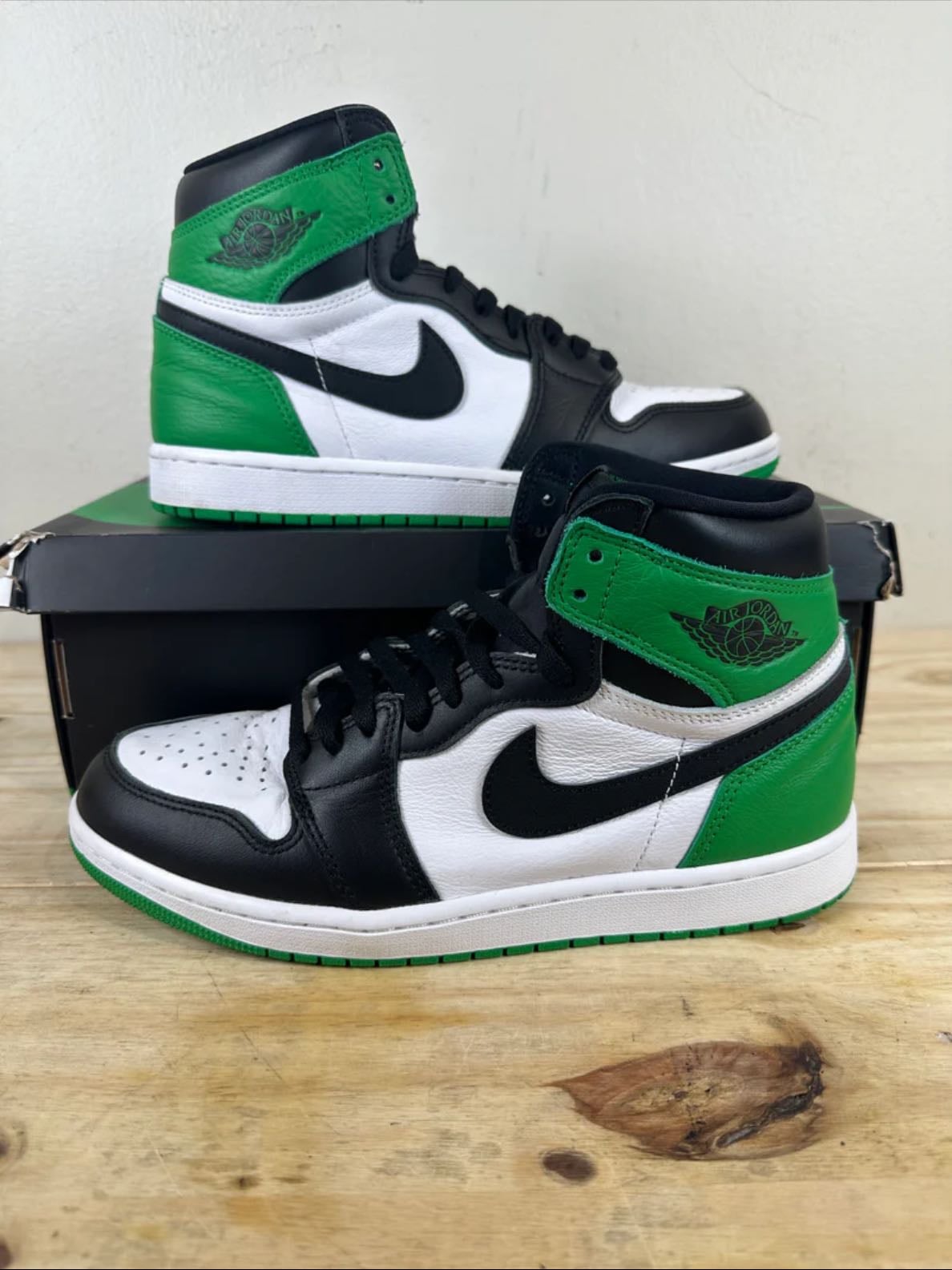 Jordan High Lucky green Sz