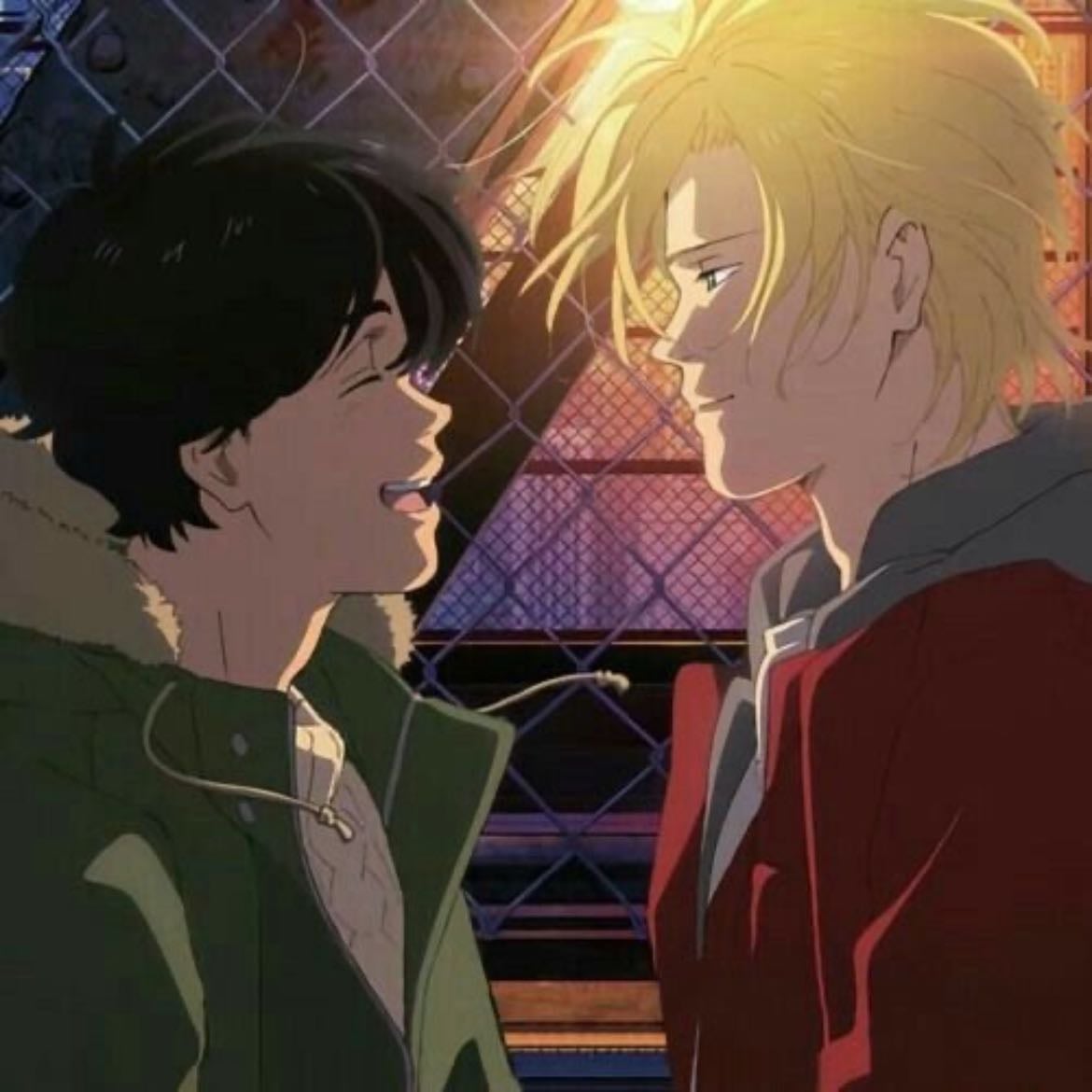 Ash & Eiji - i refuse to watch banana fish for my sanity 