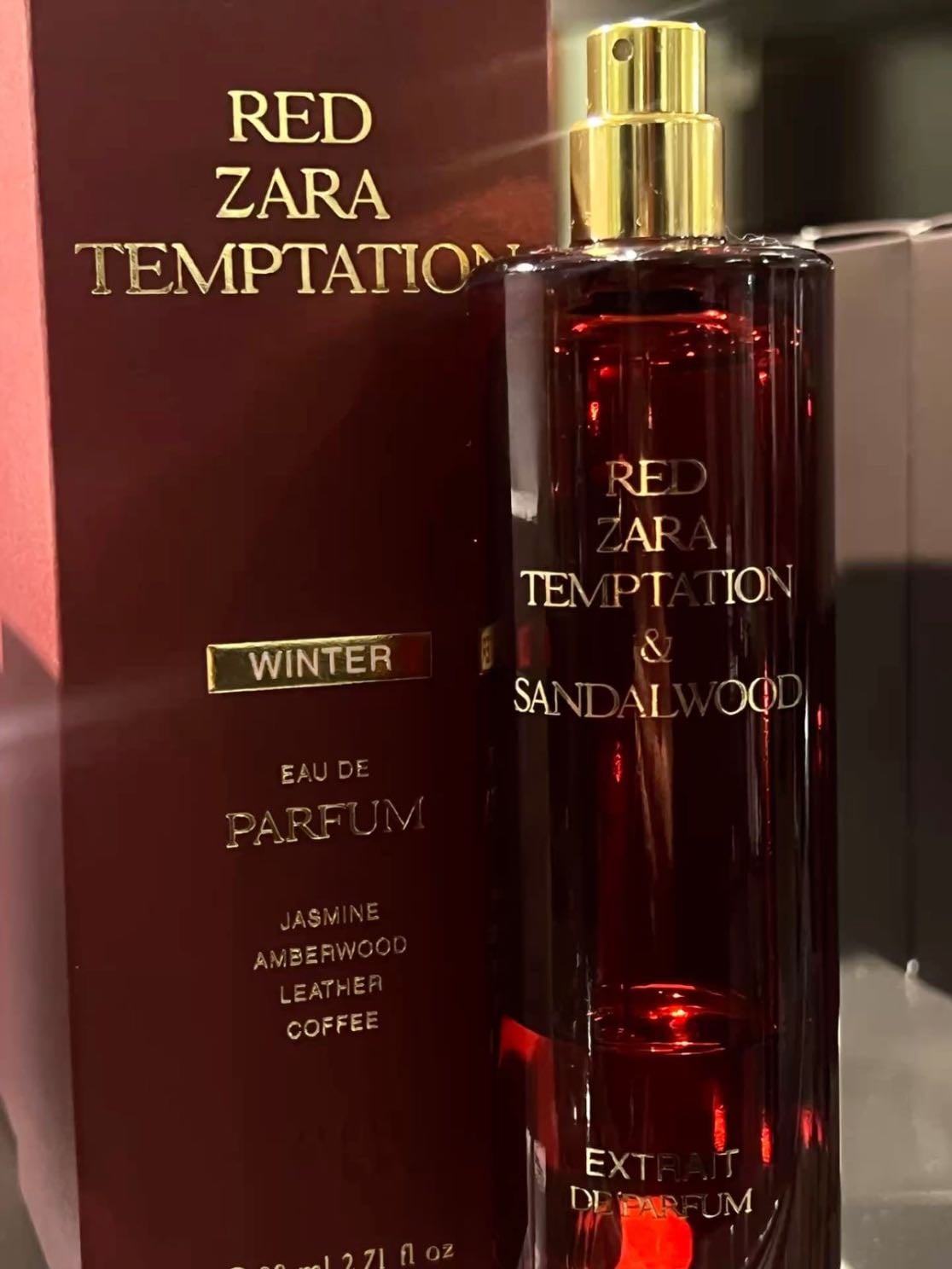 Red Temptation & Sandalwood - Zara - Eau de Extrait