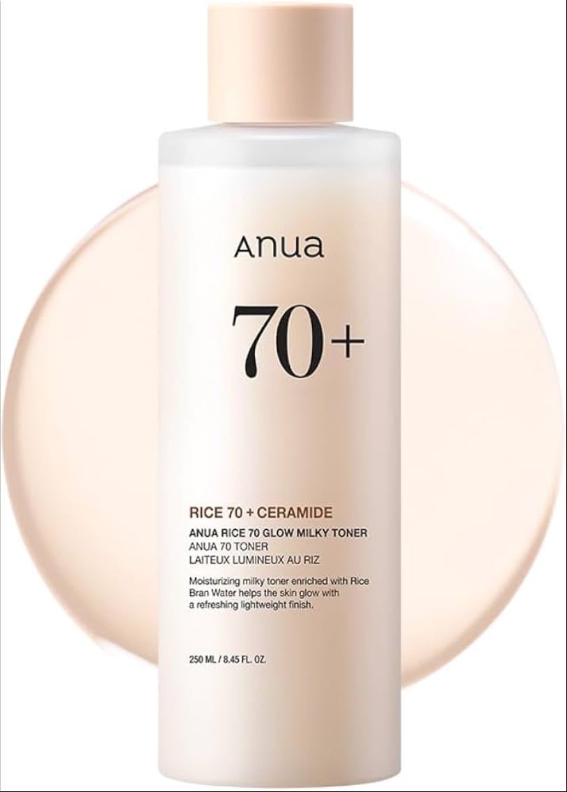 Anua rice milky toner - (use after second cleanser)