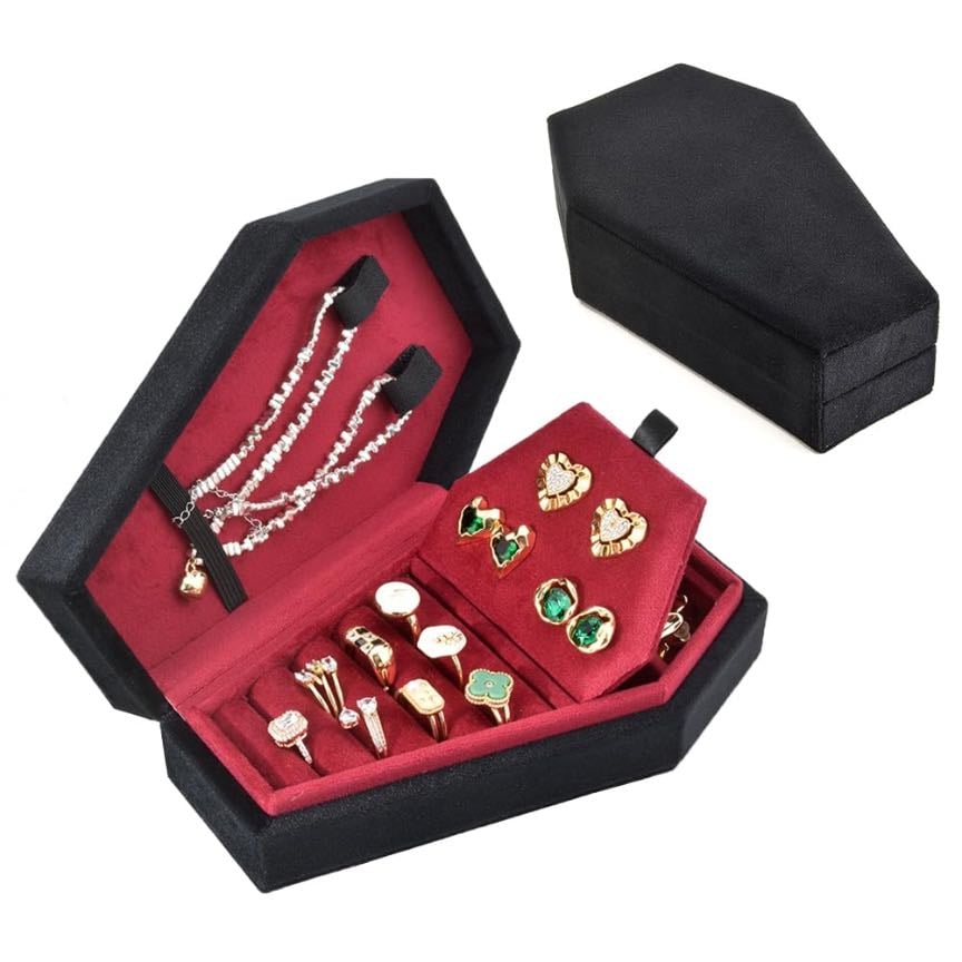 Coffin jewellery case