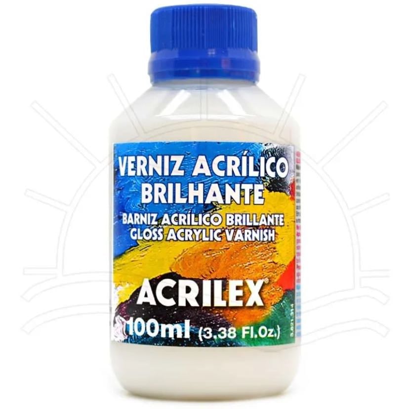 verniz acrílico brilhante - 100ml