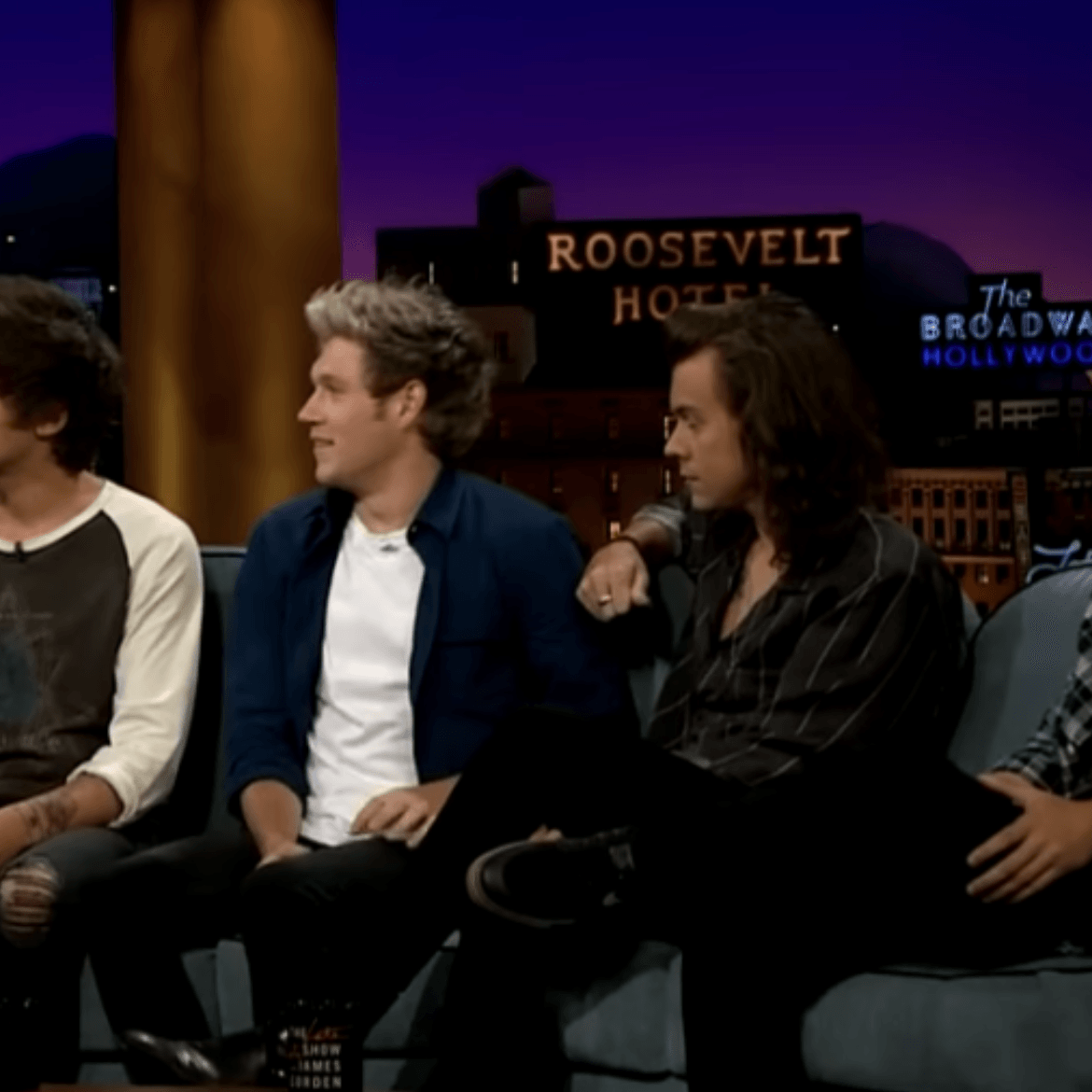Late late show with James corden!