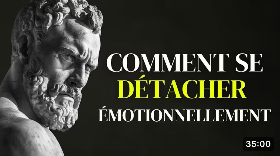 Maîtriser l’art du détachement émotionnel - YouTube