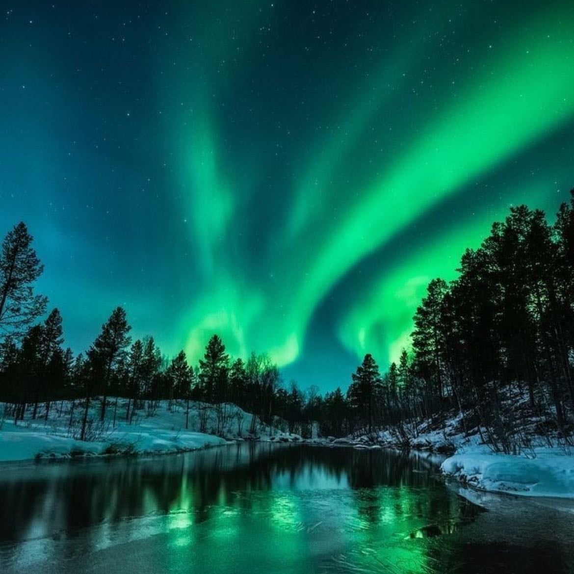greenland - northern lights